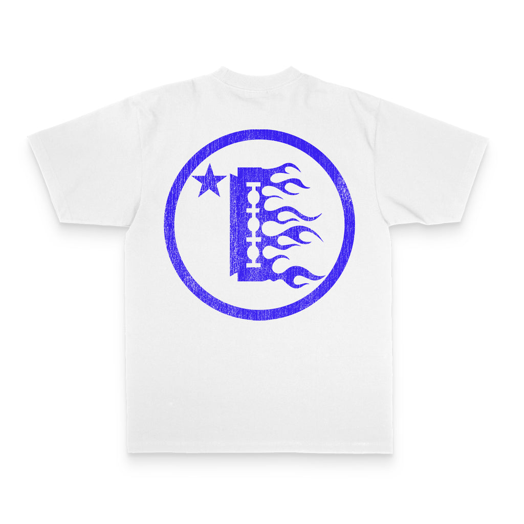 Barber Hustle white/blue