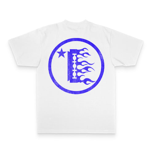 Barber Hustle white/blue