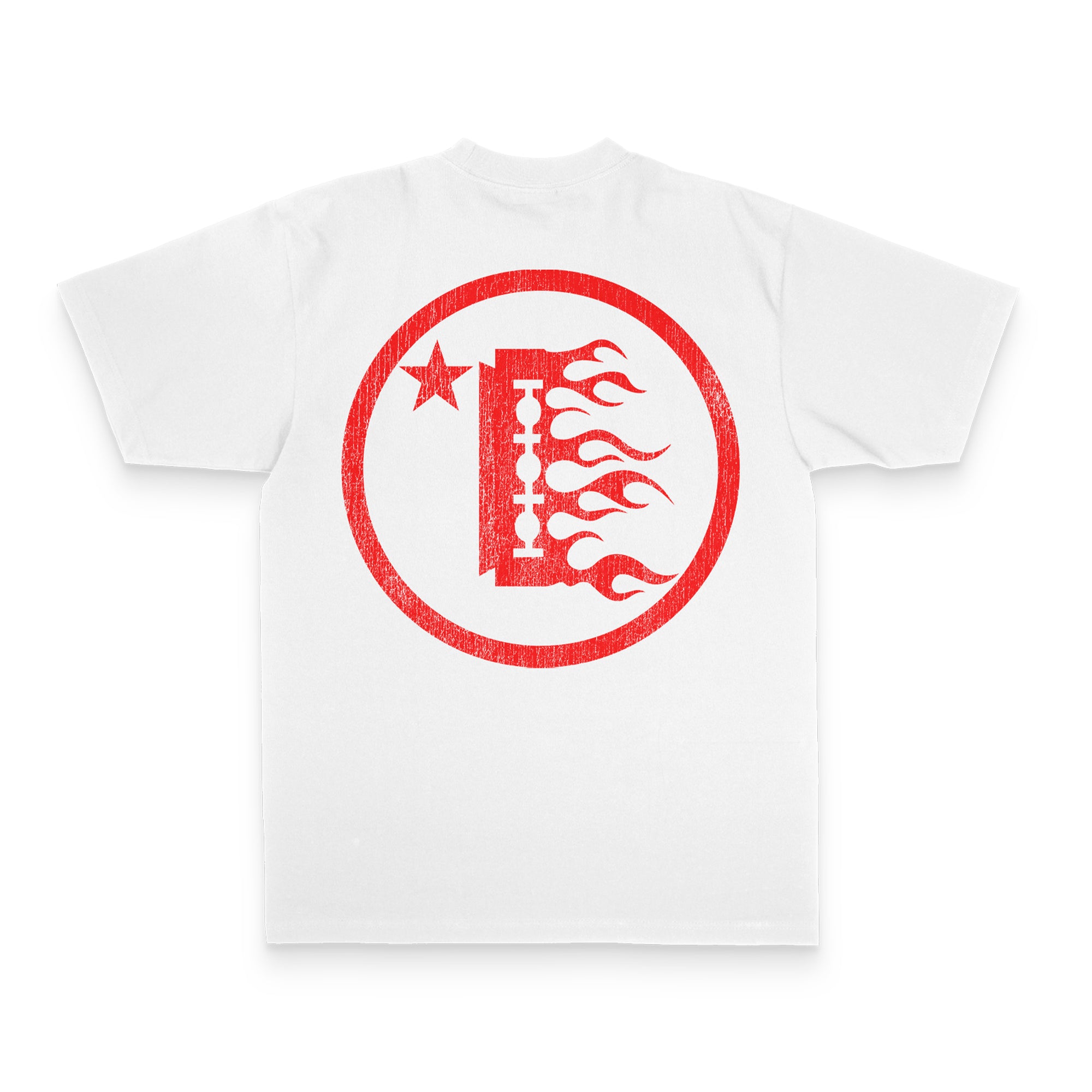 Barber Hustle white/red